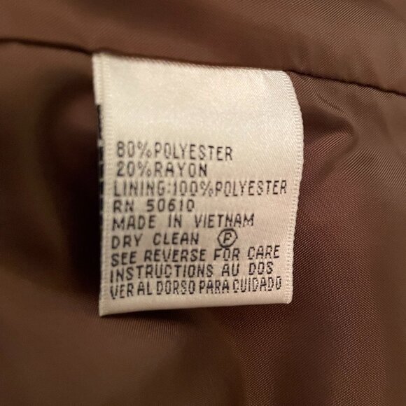 Collections for LeSuit Size 14 Brown Suit with maxi skirt and jacket - Picture 7 of 12